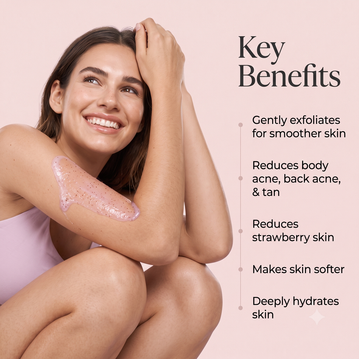 Exfoliating Body Acne Wash with 2% Salicylic Acid & Zinc PCA