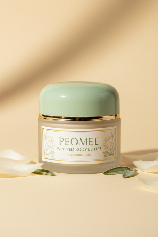 PEOMEE Whipped Body Butter premium jar
